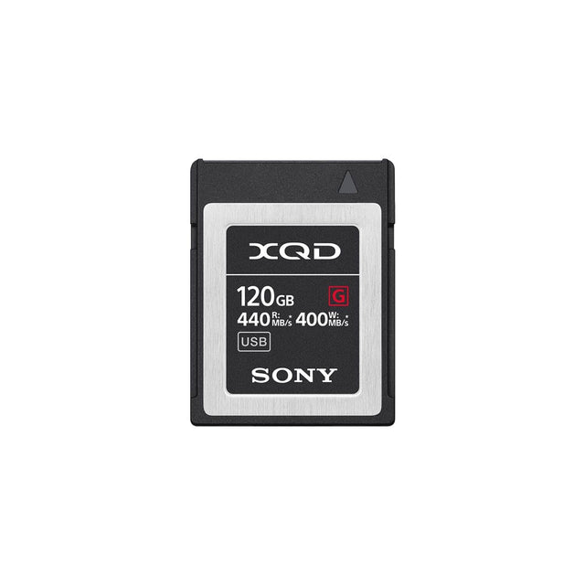 XQD  
120GB  
R: 440 MB/s  
W: 400 MB/s  
USB  
SONY