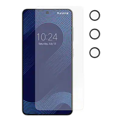 Insignia™ - Glass Screen and Lens Protectors for Samsung Galaxy S26 (3-Pack)
