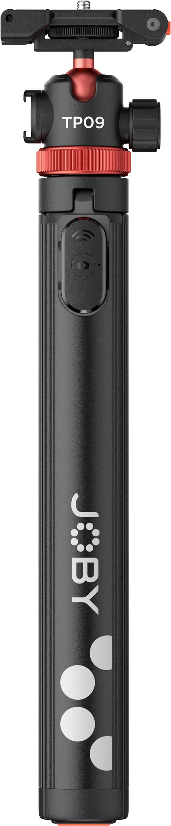 Front. JOBY - TelePod® Grip Tripod extends to 59", For Smartphones and Cameras for Canon, Apple, Fujifilm, Sony, and Samsung.