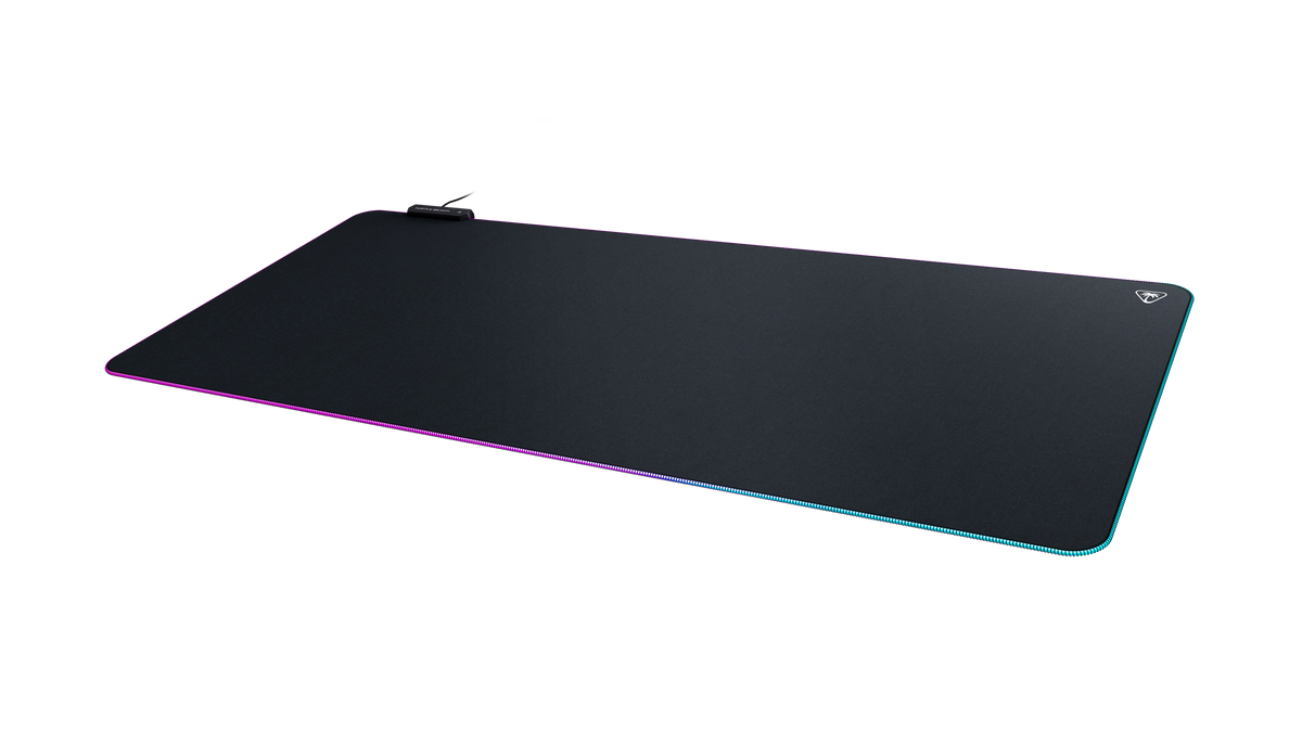 Turtle Beach - Sense AIMO XXL Ultra-Wide RGB Illumination Gaming Mousepad - Black
