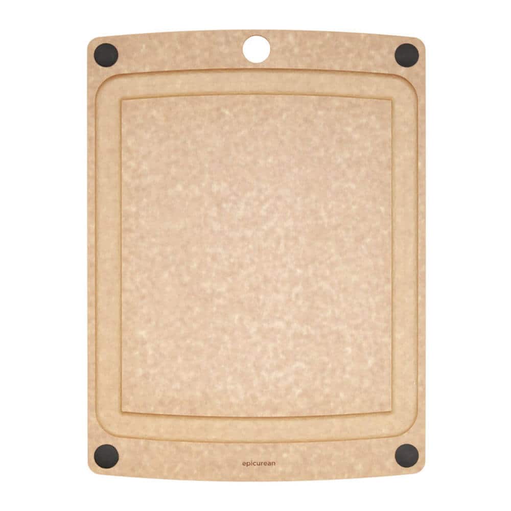 Epicurean - All-In-One Cutting Board 17.5 x 13 Inches - Natural/Black