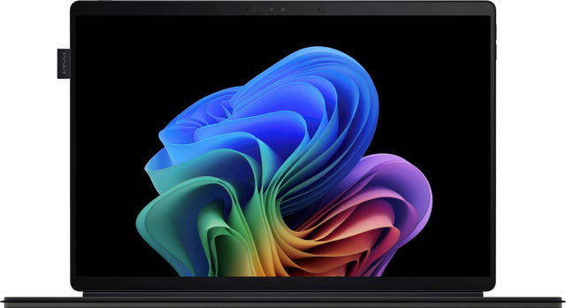 Front. ASUS - ProArt PZ13 13" OLED 3K Detachable Laptop - Copilot+ PC - Snapdragon X Plus - 16GB Memory - 1TB SSD - Nano Black.