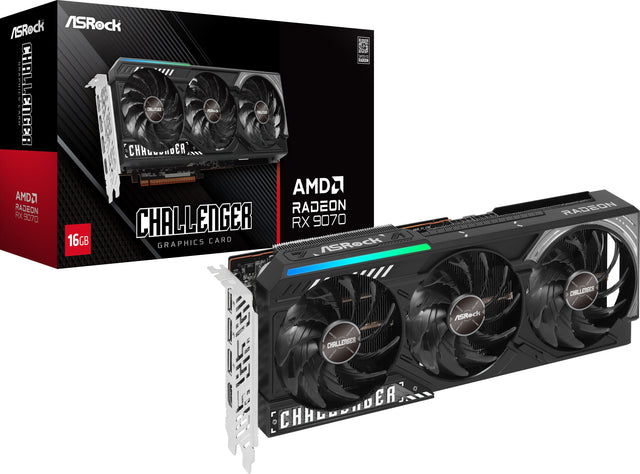 ASRock ASRock MiE K CHALLENGER. 0 DELUTUO tars Ba TR.O LENGER CHALLENGER. CHA ER IL noinsrcn AMD AMD RADEON RADEON RX 5070 CHALLENGER RX 9070 A_R 16GB GB GRAPHICS CARD ASRock I CHALLENGER CHALLENGER ER CHH A5Reck RADEON CHALLENGER