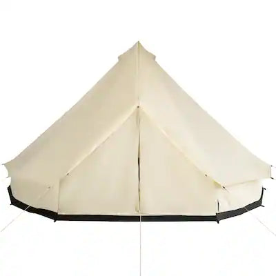 Outsunny - 10-Person Yurt Tent Glamping Bell Tent with Spacious Interior, Breathable Waterproof Design, 16' x 16' x 10'