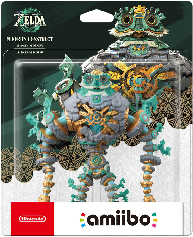 THE LEGEND OF ZELDA TEARS OF THE KINGDOM  
MINERU'S CONSTRUCT  
Le Golem de Mineru  
El Gólem de Mineru  
Nintendo amiibo