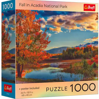 Trefl - 1000 Piece Puzzle - Fall in Acadia National Park