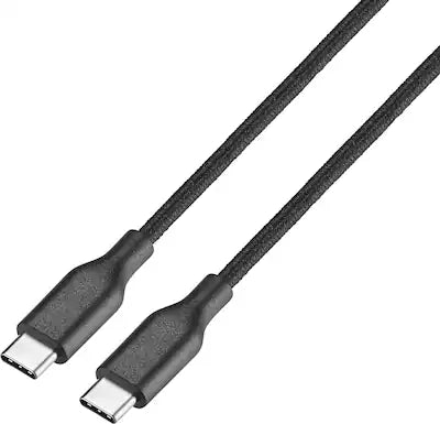 Best Buy essentials™ - 10' USB-C to USB-C Braided Charge-and-Sync Cable