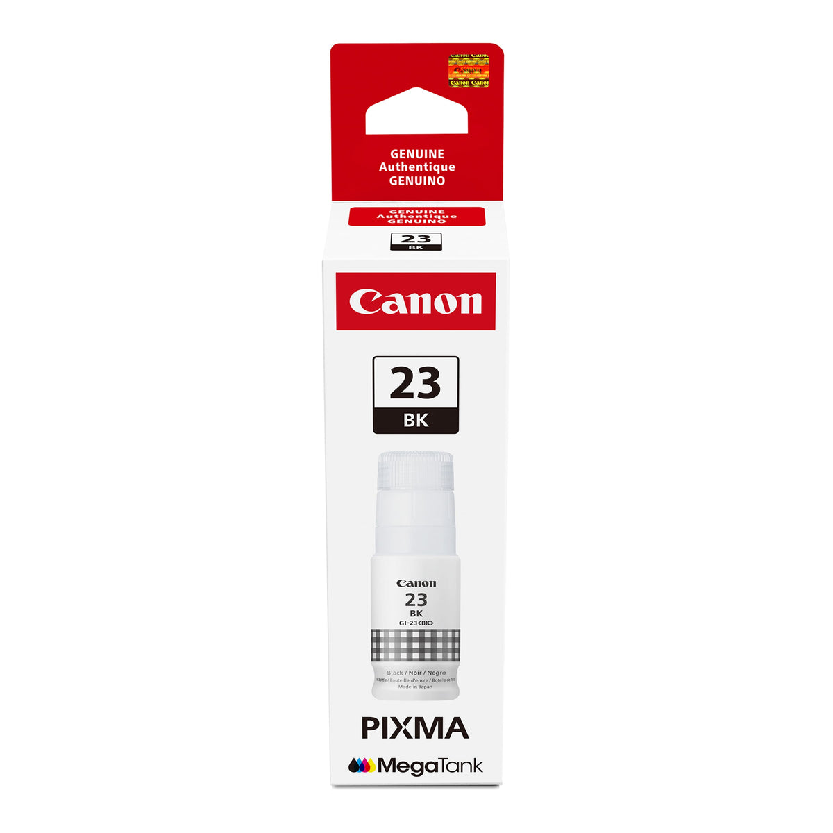 Canon - MegaTank GI-23 Ink Bottle - Black