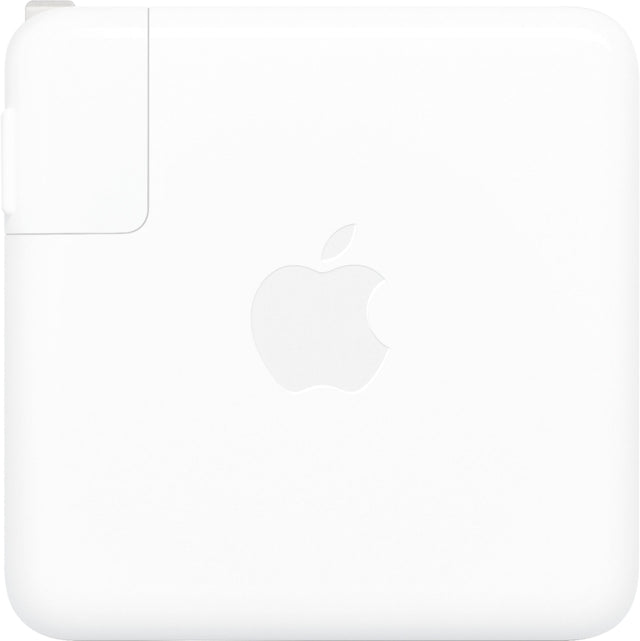 Front. Apple - 96W USB-C Power Adapter - White.