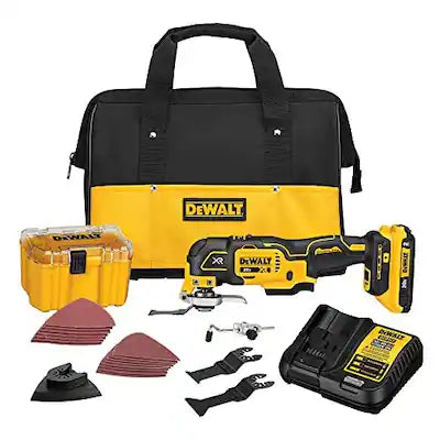 Dewalt - 20V MAX XR Multi-Tool Kit, Oscillating Tool, 6-Speed, Quick Blade Change, Cordless (DCS356D1)