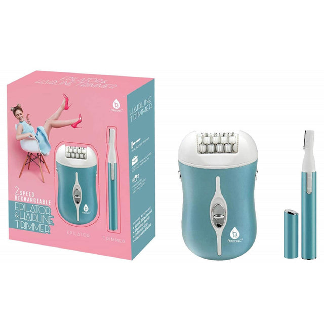 EDILATOR & HAIRLINE TRIMMER 2 SPEED RECHARGEABLE EDILATOR & HAIRLINE TRIMMER PURSONIC*