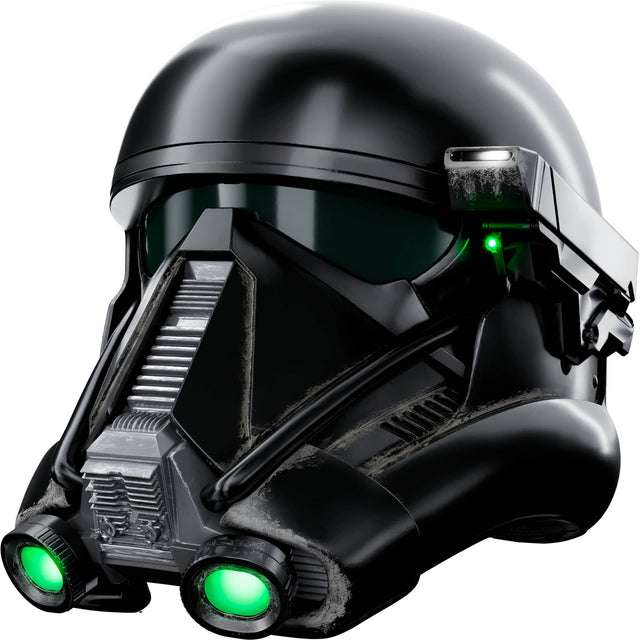 Front. Star Wars - The Black Series Imperial Death Trooper Electronic Helmet.