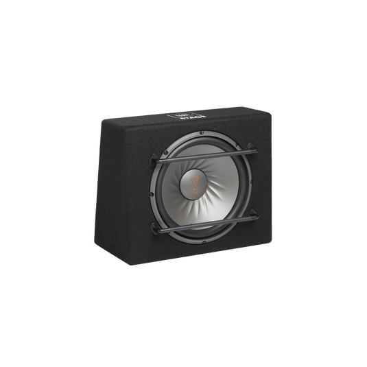 Front. JBL - JBL STAGE 1200S SINGLE  12" Car Audio Subwoofer Sealed Enclosure SUBST1200S - Black.