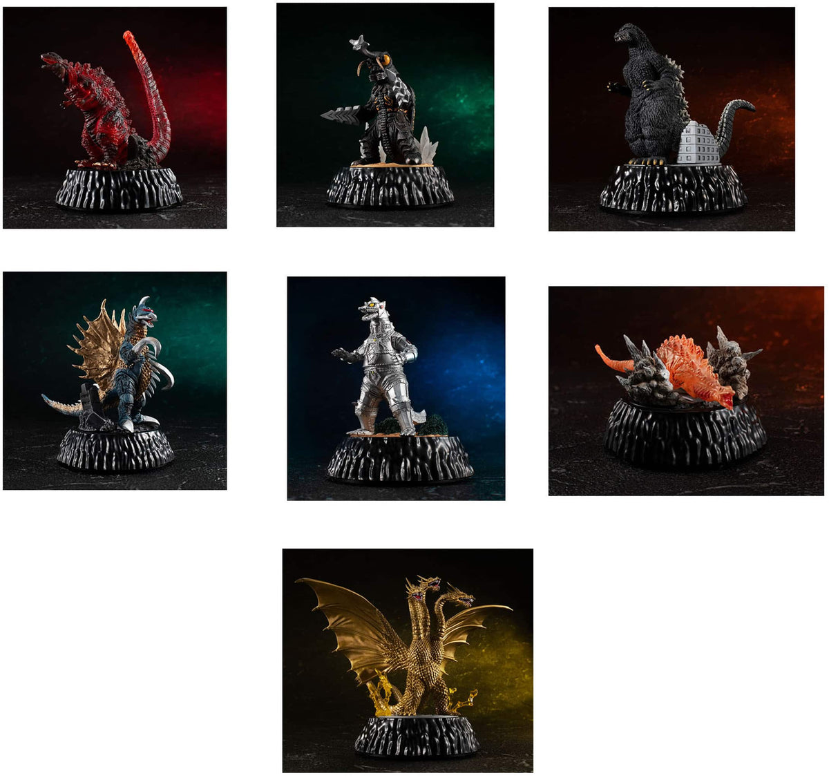 Bandai - 3" Godzilla HG D+ Blind Pack - Wave 2 - Styles May Vary