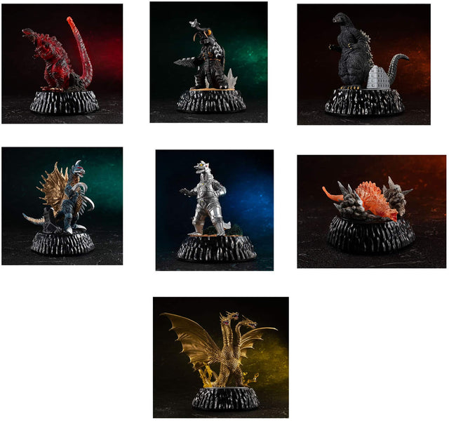 Front. Bandai - 3" Godzilla HG D+ Blind Pack - Wave 2 - Styles May Vary.