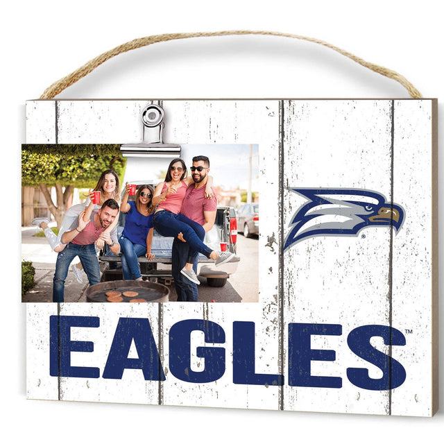 Front. Jardine - Georgia Southern Eagles 8" x 10" Weathered Clip It Frame - White.