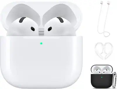 Apple - AirPods 4 Black Accessory Kit