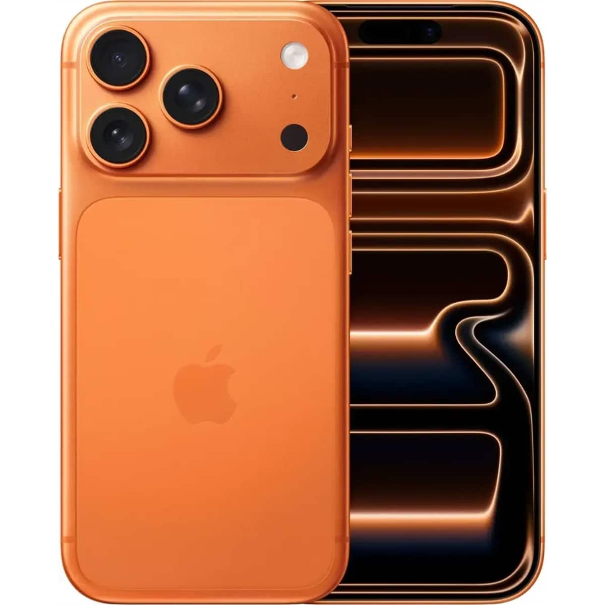 Apple - Refurbished Excellent - iPhone 17 Pro Max 512GB 6.9" 5G Fully Unlocked, Cosmic - Orange