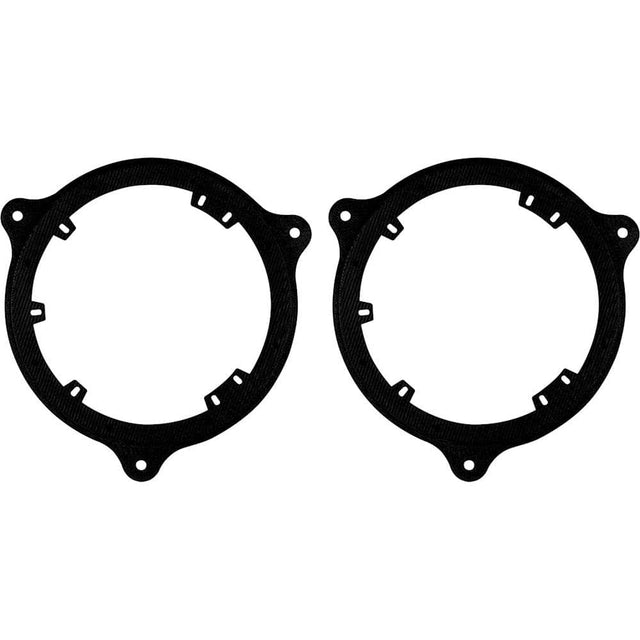 Front. Metra - Speaker Bracket for Select 1998-2023 Nissan Dodge Hyundai - Black.