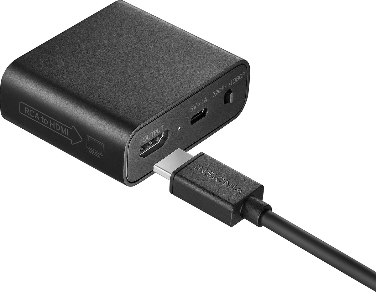 Insignia™ - RCA to HDMI Converter - Black