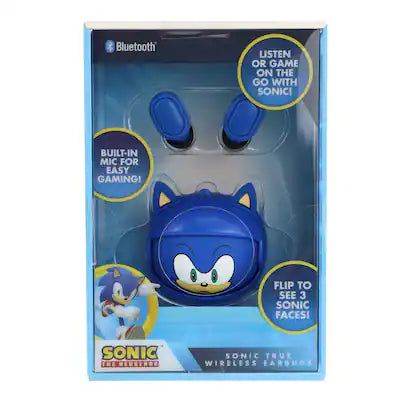 Sakar - Sonic the Hedgehog Sonic True Wireless Bluetooth Earbuds