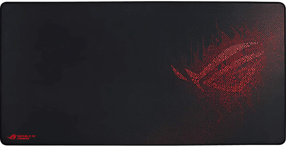 ASUS - ROG Sheath XL Gaming Mouse Pad - Black, Red