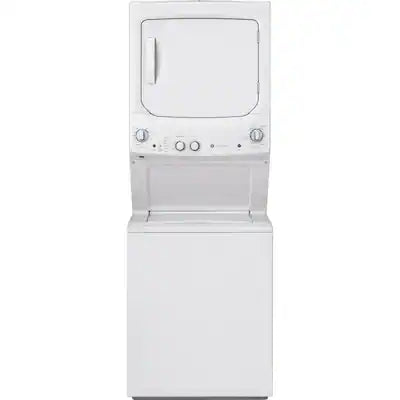 GE - 3.8 Cu. Ft. Top Load Washer and 5.9 Cu. Ft. Electric Dryer Laundry Center