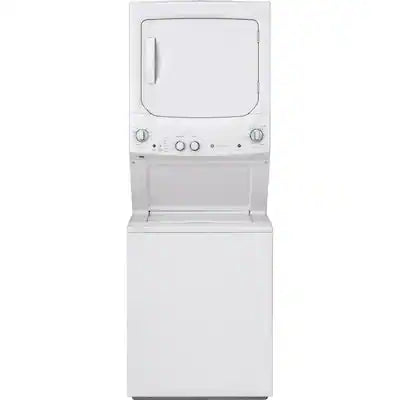 GE - 3.8 Cu. Ft. Top Load Washer and 5.9 Cu. Ft. Gas Dryer Laundry Center