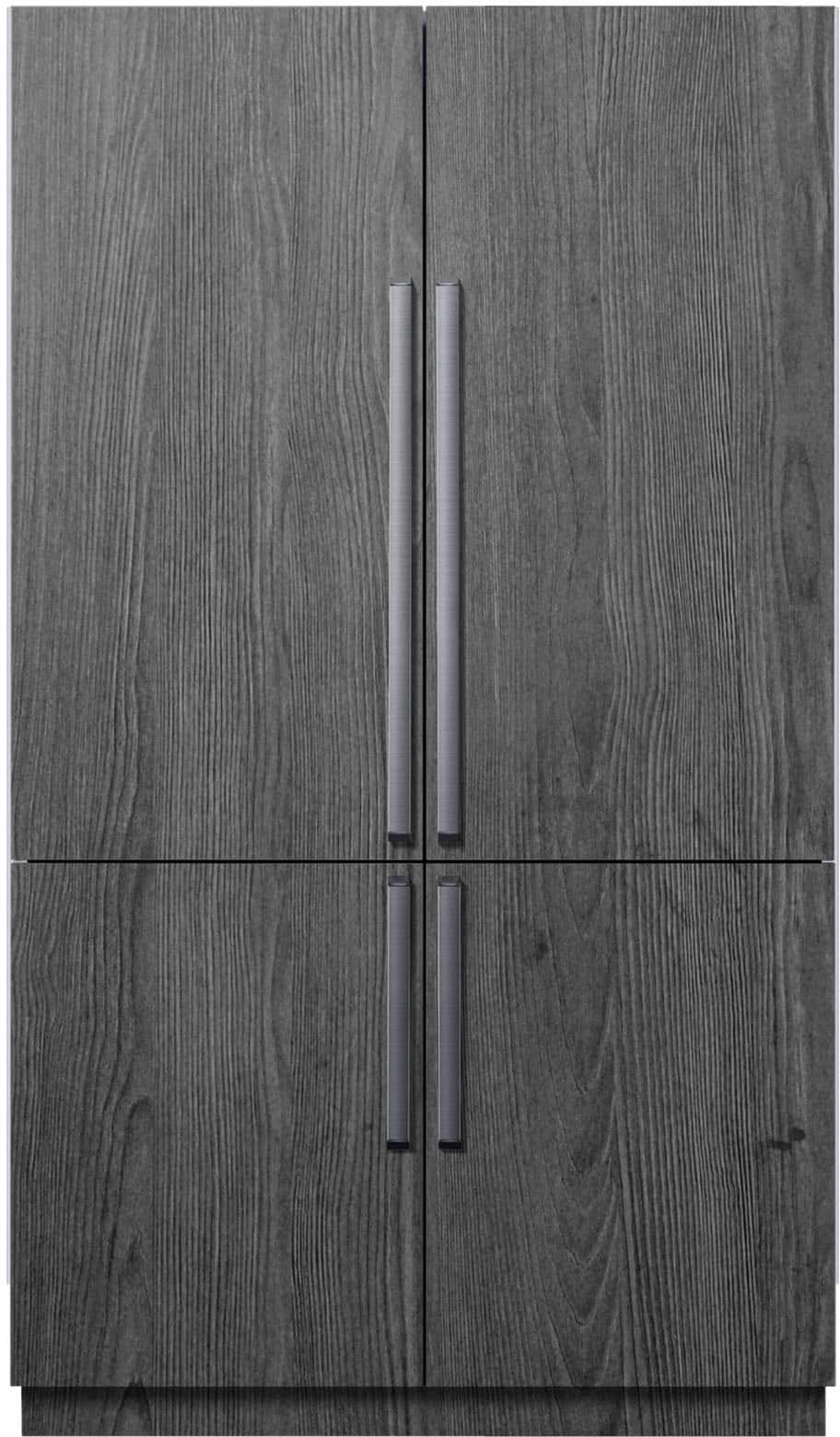 Dacor - 42 in. Wide 23.5 Cu Ft 4-Door Flex French Door Built In Refrigerator with SteelCool Interior and Cocktail Ice - Custom Panel Ready