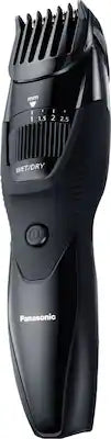 Panasonic - Rechargeable Beard/Hair Trimmer with Adjustable Trim Settings Wet/Dry – ER-GB42-K