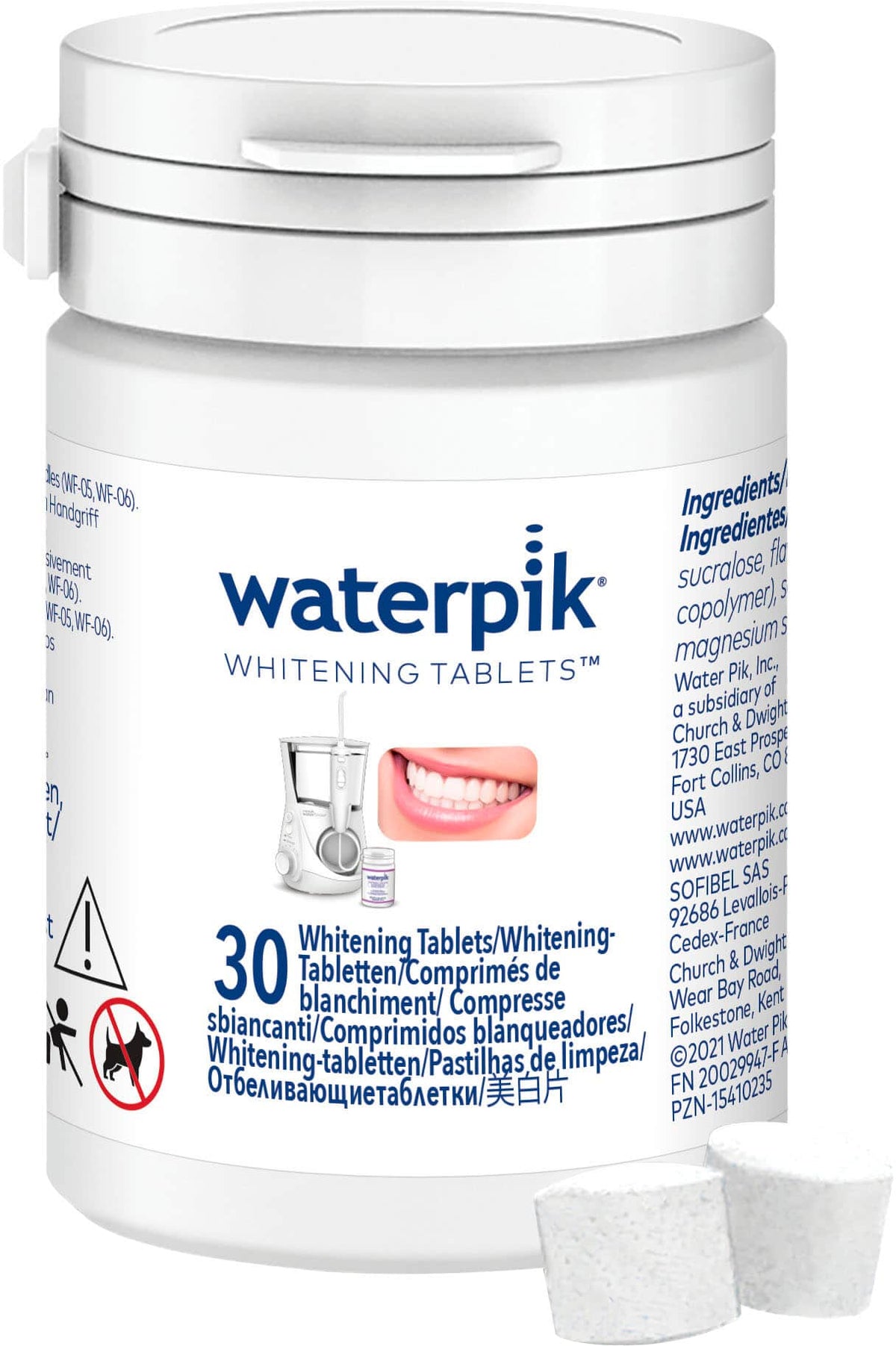 Waterpik - Fresh Mint Whitening Refill Tablets (30 Count) - White
