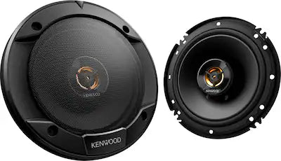 Kenwood - Road Series 6-1/2" 2-Way Car Speakers with Cloth Cones (Pair)