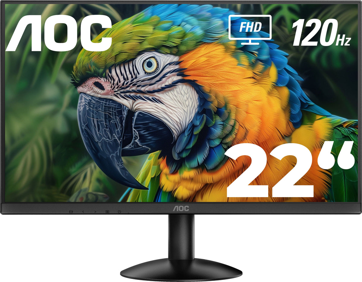 AOC - 22" 22B30HM2 FHD monitor - Black