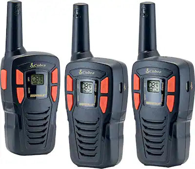 Cobra - MicroTALK 16-Mile, 22-Channel FRS/GMRS 2-Way Radios (3-Pack)
