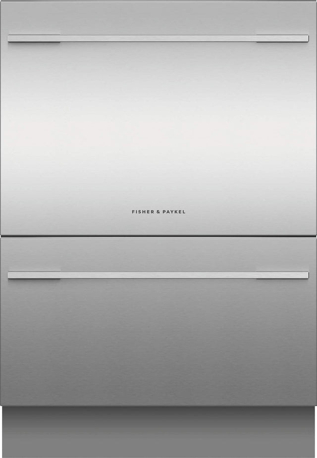 Front. Fisher & Paykel - Stainless Steel Panels for Dishwashers - Silver.