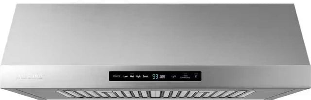 Front. Samsung - 36" Range Hood - Stainless steel.