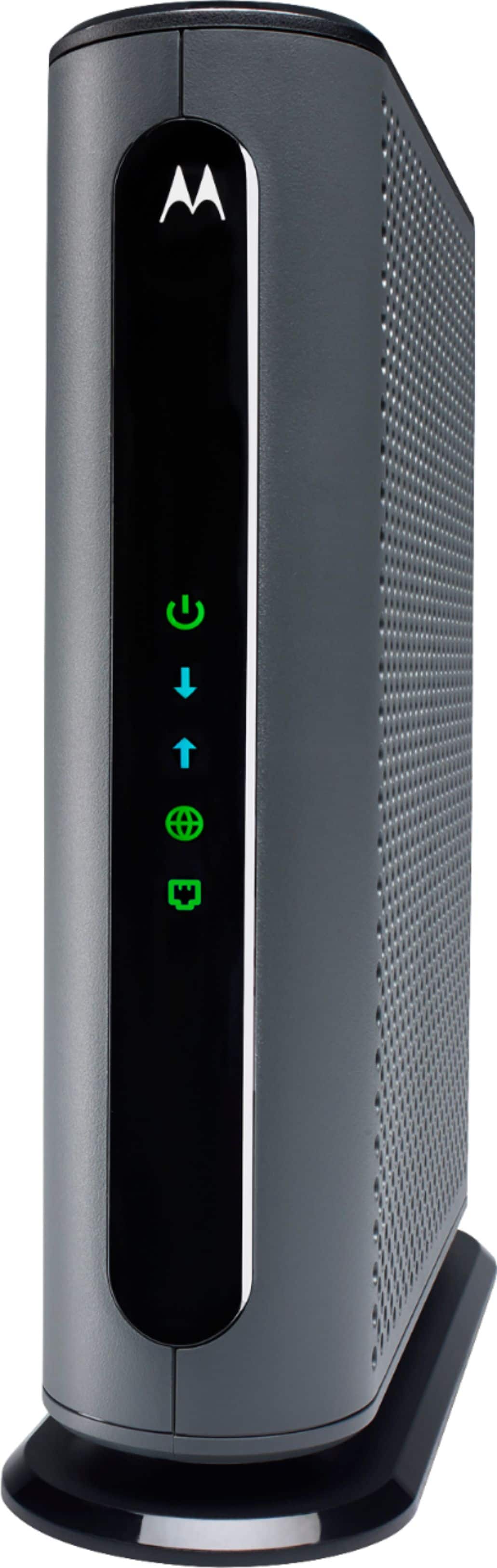 Motorola - Refurbished Excellent - MB7621 24x8 DOCSIS 3.0 Cable Modem 1029 Mbps - Black