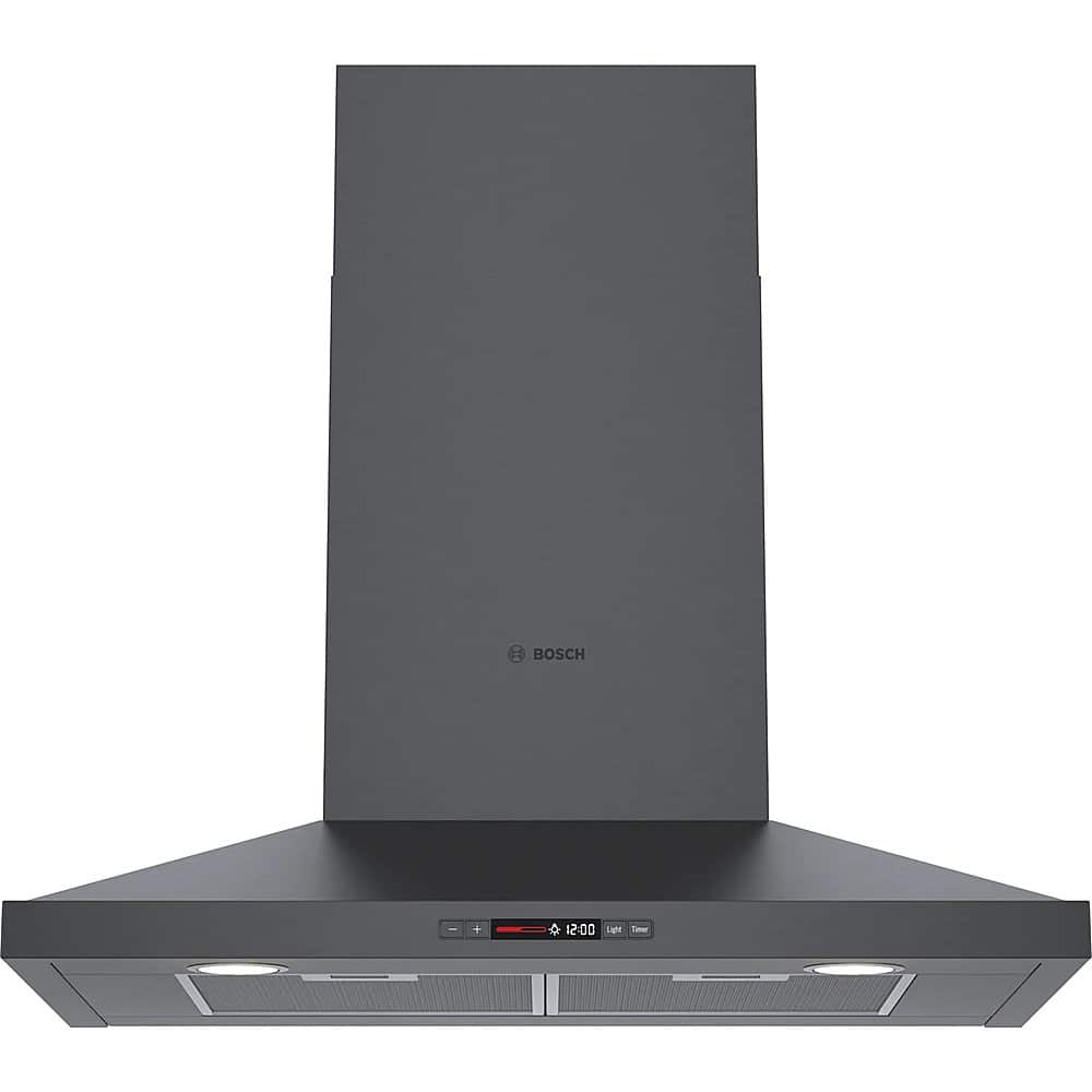 Bosch 800 Series - 30 inches - Externally Vented & Recirculating - Wall Range Hood - Black Stainless Steel