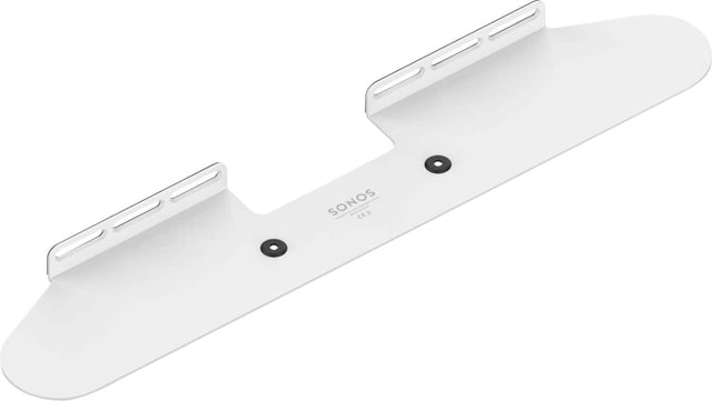 Front. Sonos - Beam Wall Mount - White.