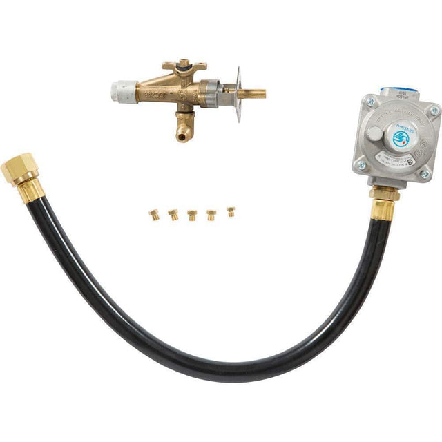 Front. Coyote - Liquid Propane to Natural Gas Conversion Kit - black.