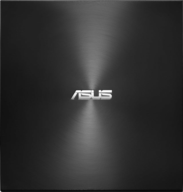 Front. ASUS - ZenDrive 8x Max. DVD Write Speed External USB 2.0 DVD±RW/CD-RW Drive - Black.
