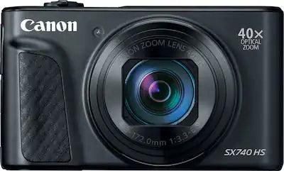 Canon - PowerShot SX740 HS 20.3-Megapixel Digital Camera