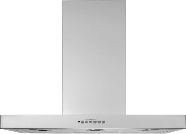 Front. GE - Designer 36" Convertible Range Hood - Stainless Steel.