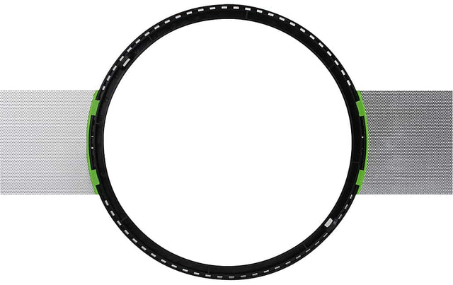 Front. Sonance - LARGE ROUND FLEX BRACKET - Flex Bracket for Select 8" Speakers (10-Pack) - Black.