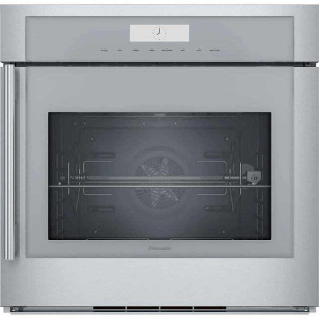 Front. Thermador - Masterpiece Series 30" Built-In Single Electric Convection Wall Oven with Wifi - Stainless Steel.