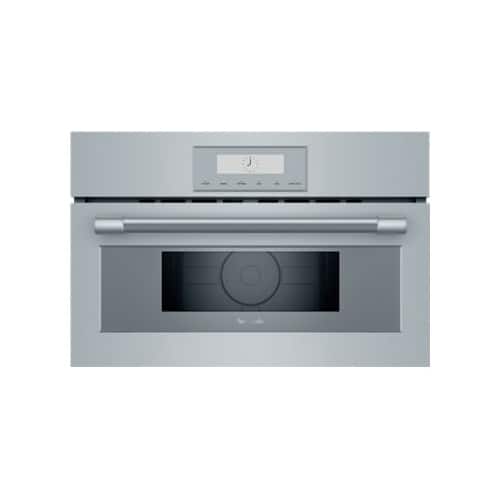 Front. Thermador - Professional Series 1.6 Cu. Ft. Built-In Microwave - Stainless Steel.