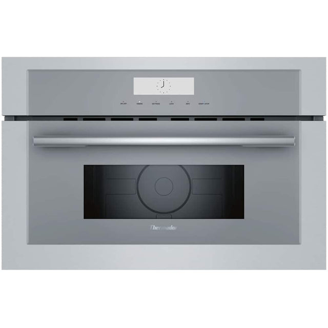 Front. Thermador - Masterpiece Series 1.6 Cu. Ft. Built-In Microwave - Stainless Steel.