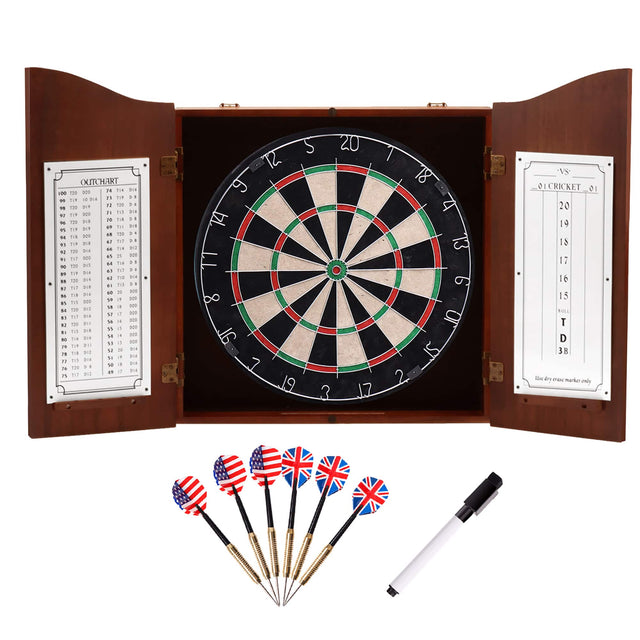 The text on the dartboard chart is:

"QUICKCHART

VS
CRICKET
01
20
19
18
17
16
15
14
13
12
11
10
9
8
7
6
5
4
3
2
1

USE DRY CROSS MARKER ONLY"