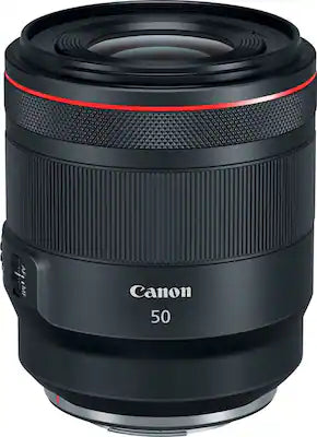 Canon - RF50mm F1.2 L USM Standard Prime Lens for EOS R-Series Cameras