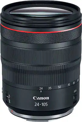 Canon - RF24-105mm F4 L IS USM Standard Zoom for EOS R-Series Cameras